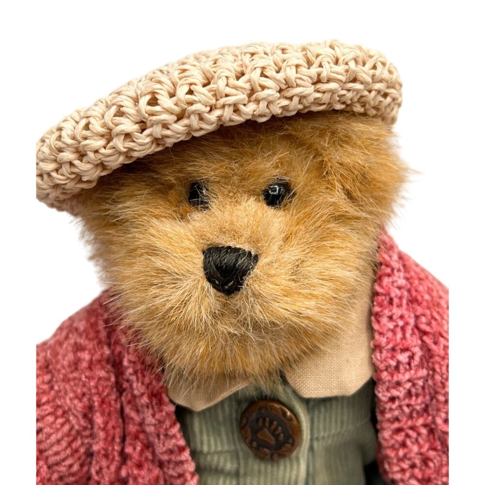 Boyds Bears & Friends 9199 Bailey Bear Brown Plush Stuffed 8